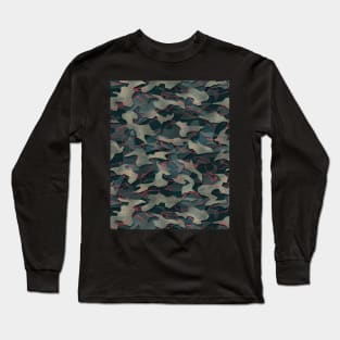 ACTIVE CAMOU (VARIANT 3) Long Sleeve T-Shirt